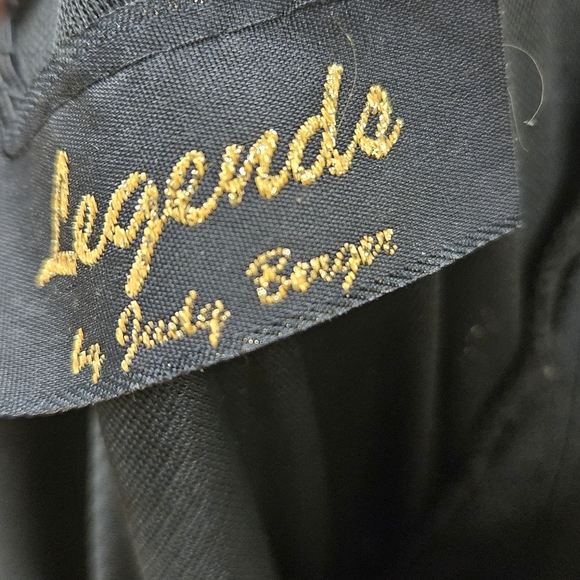 Embellished dress with lace in black - Picture 6 of 6